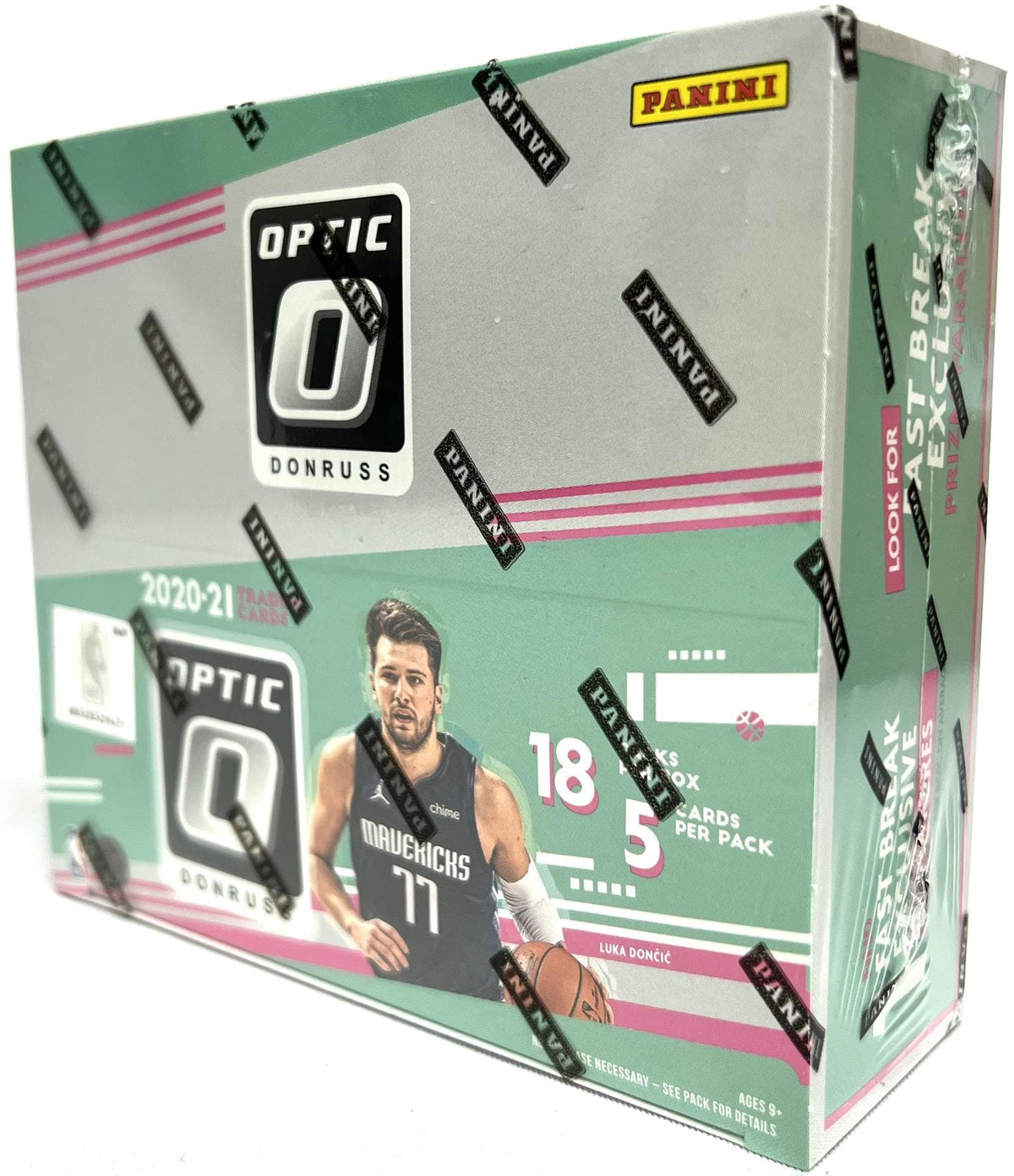 Panini 2020-21 Donruss Optic NBA Fast Break Box Trading Cards