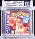 Pokemon Red Version Nintendo Game Boy GB WATA 8.0 A+ Sealed