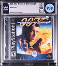 Sony PlayStation 1 007 The World Is Not Enough Wata 9.8 A+ Sealed Video Game