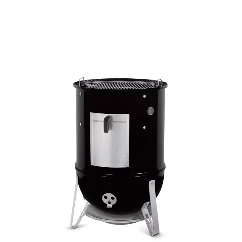 Weber Smokey Mountain 47cm BBQ Cooker Smoker with Cover