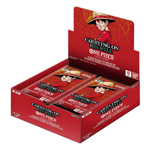 Bandai One Piece OP-13 Carrying On His Will Booster Box Trading Cards