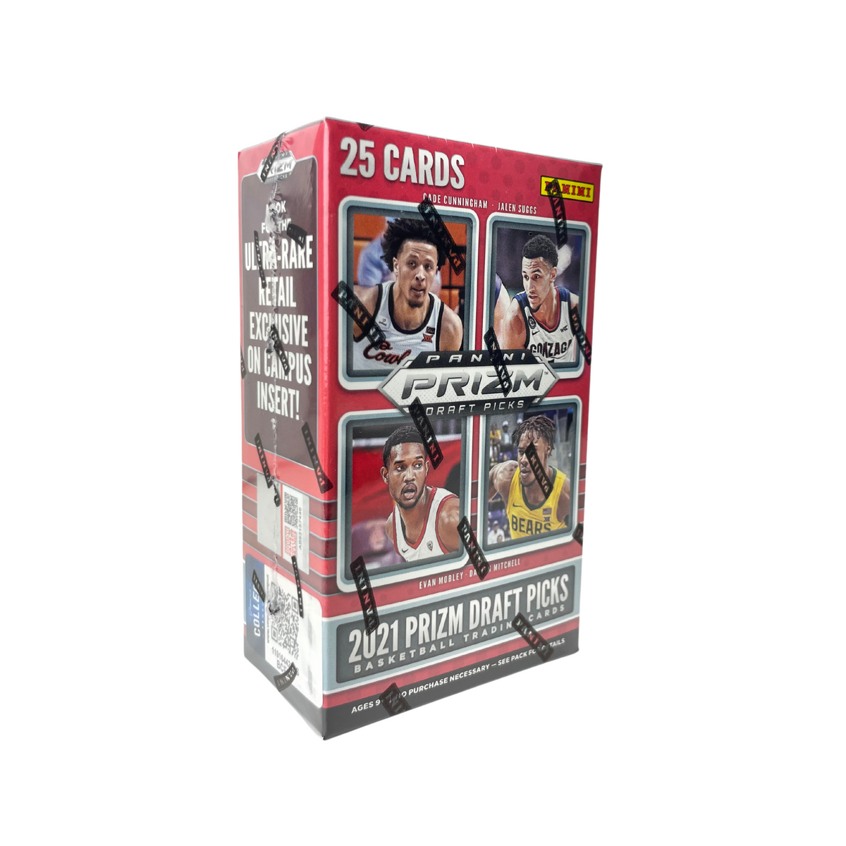Panini 2021 Prizm Collegiate Draft Picks Basketball Cereal 40 Box Case Trading Cards