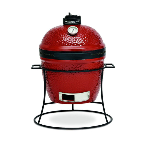 Kamado Joe "Joe Jr." Charcoal BBQ Grill Smoker with Elements Pack